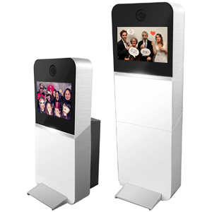 Configuration de borne photo pour adulte et enfant Borne selfie pour adulte et enfant