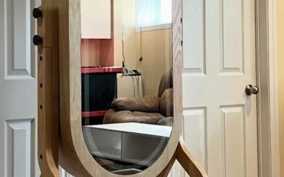 Nouveau modèle de photobooth : Miroir Wood